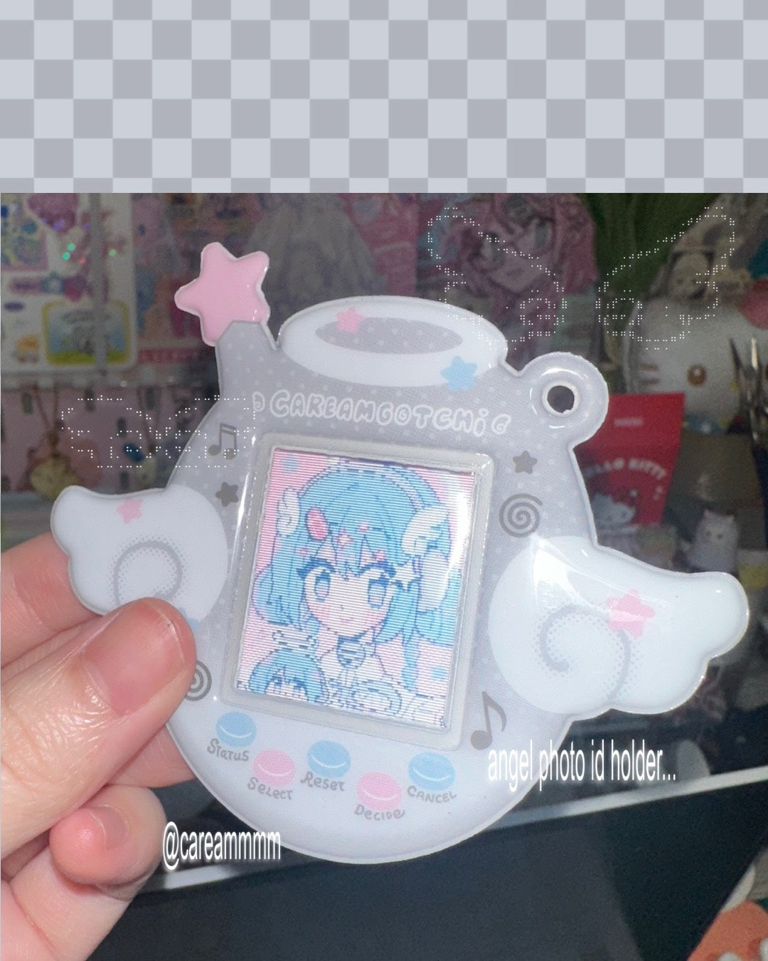 Caream Angel Tamagotchi Insertable Charm