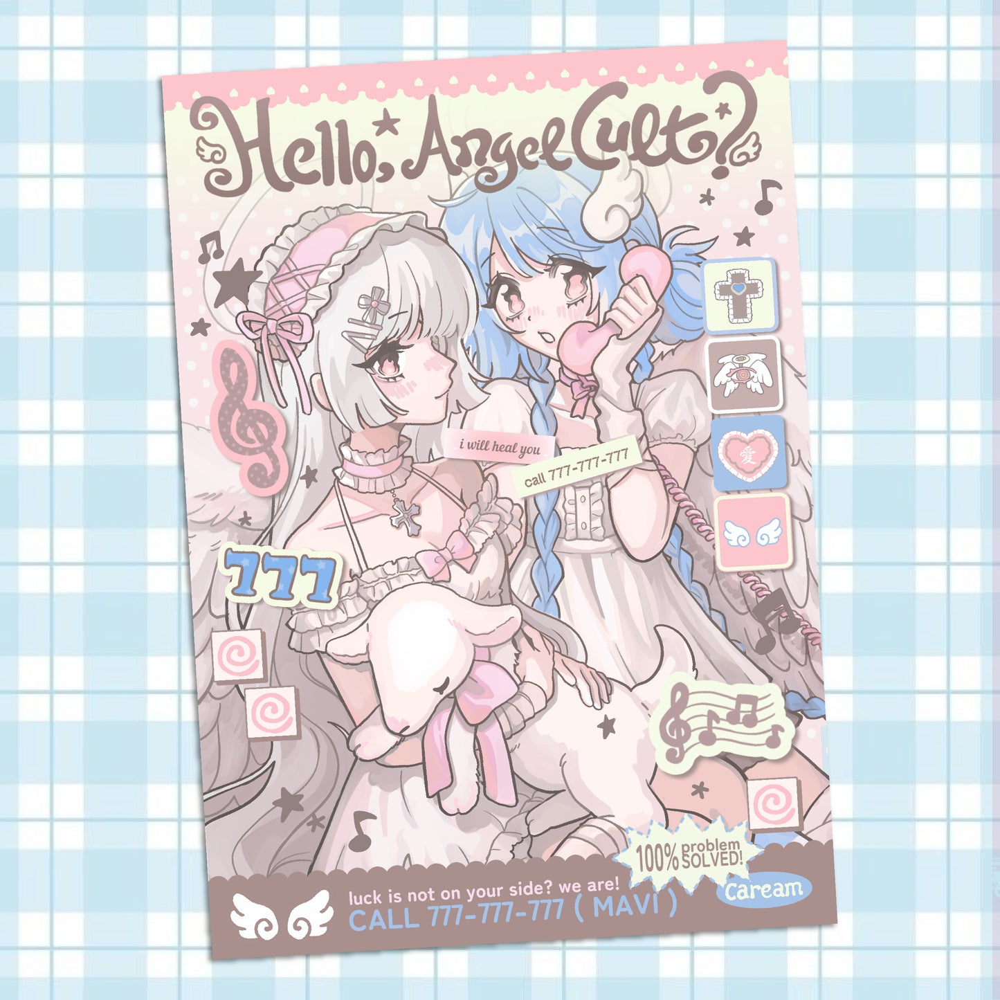 Caream Original Prints - Hello, Angel Cult?