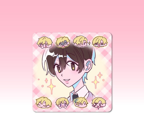 Ouran Nostalgia (Charm / Badge / Die Cut Sticker)