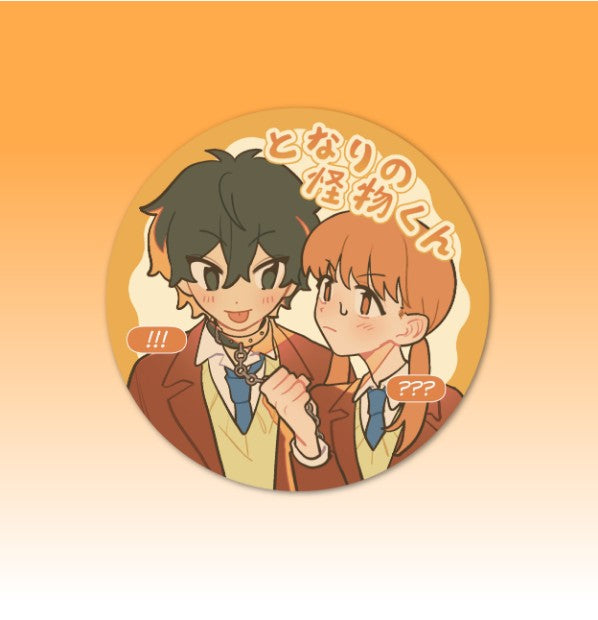 My Little Monster Nostalgia (Charm / Badge / Die Cut Sticker)