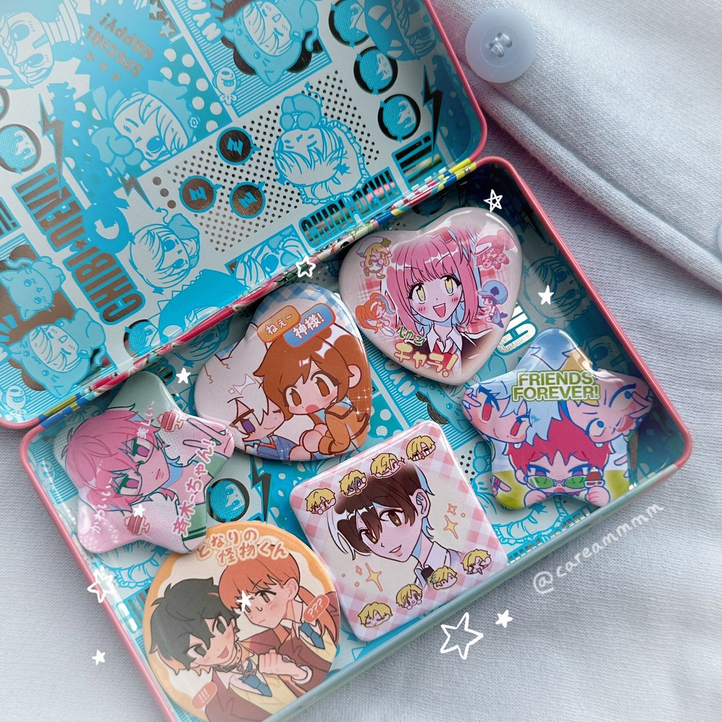 Ouran Nostalgia (Charm / Badge / Die Cut Sticker)
