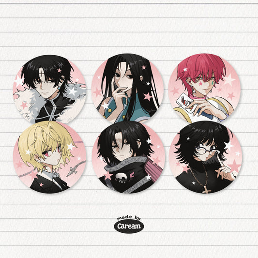 Hunter x Hunter - Round Badges