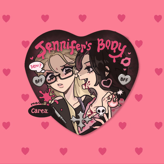 Jennifer & Needy Girl Duo Pin