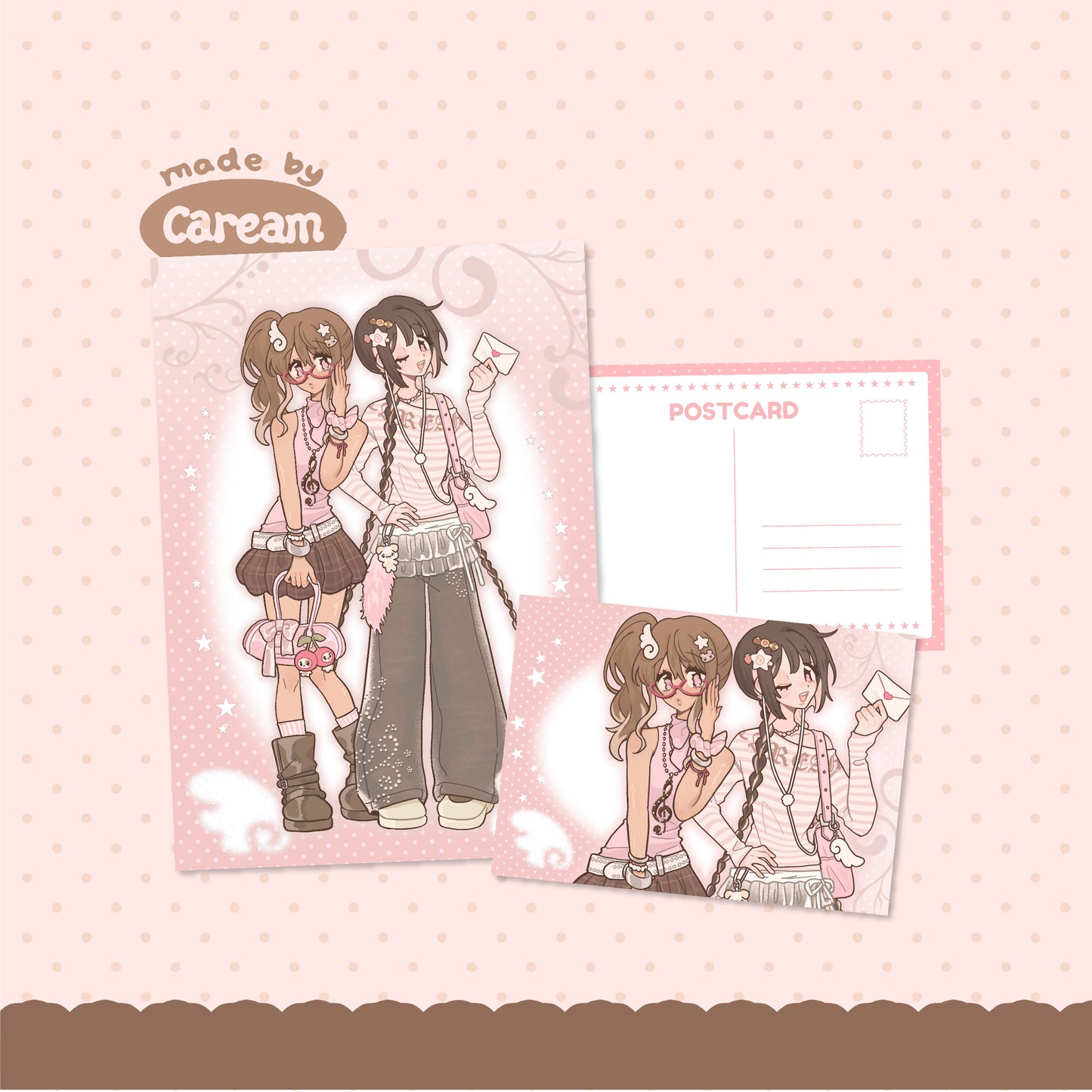 Caream Original Prints - Choco Girl / Valentine's Special