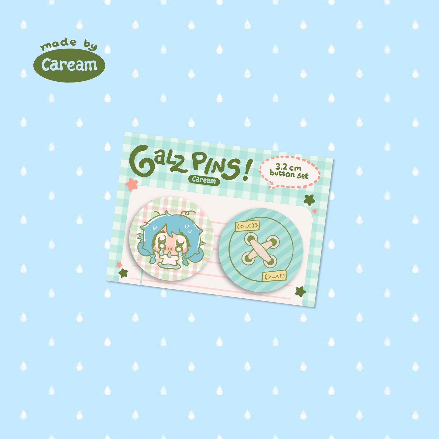 Caream Small Pins Set