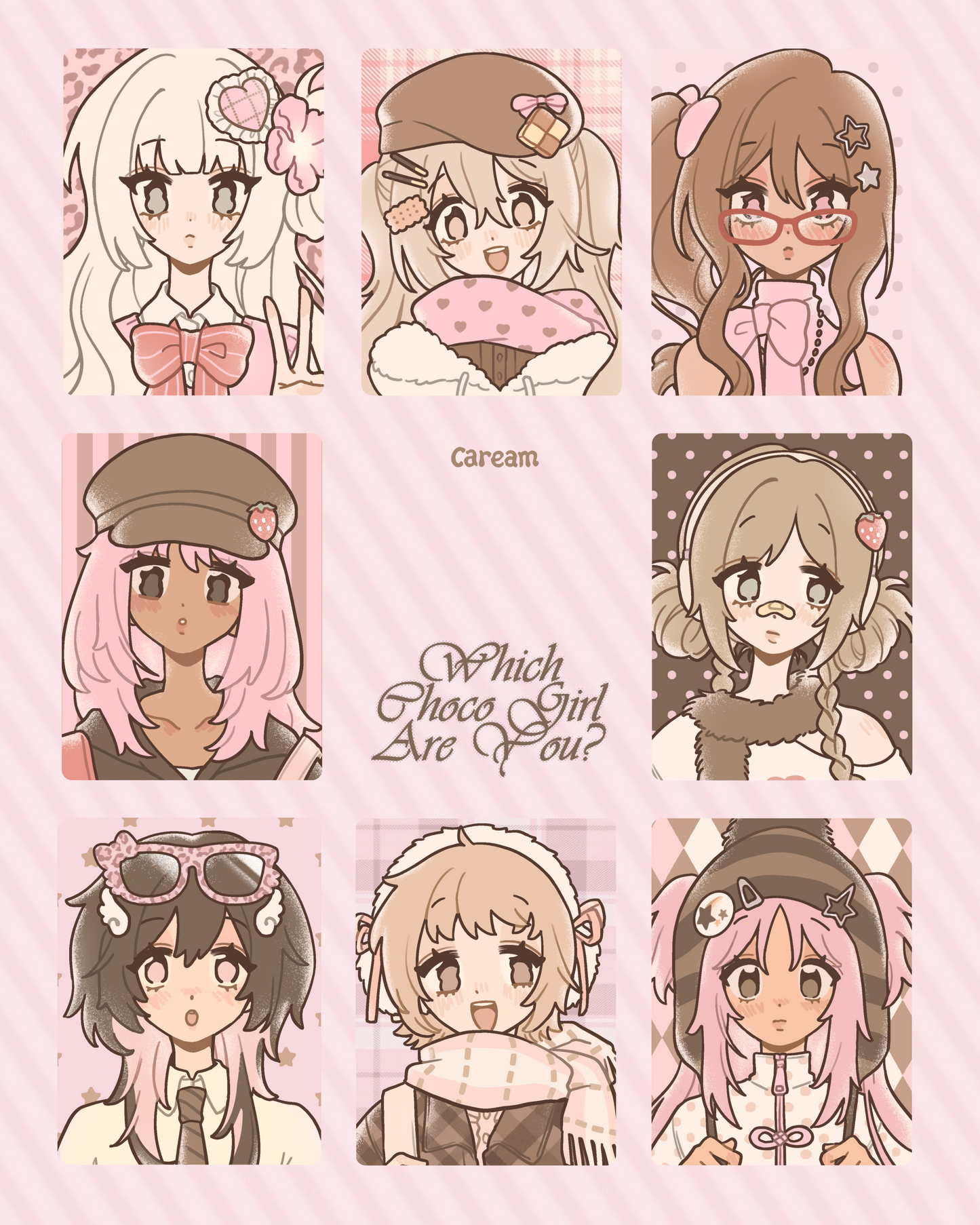 Which Choco Girl Are You? Blind Bag