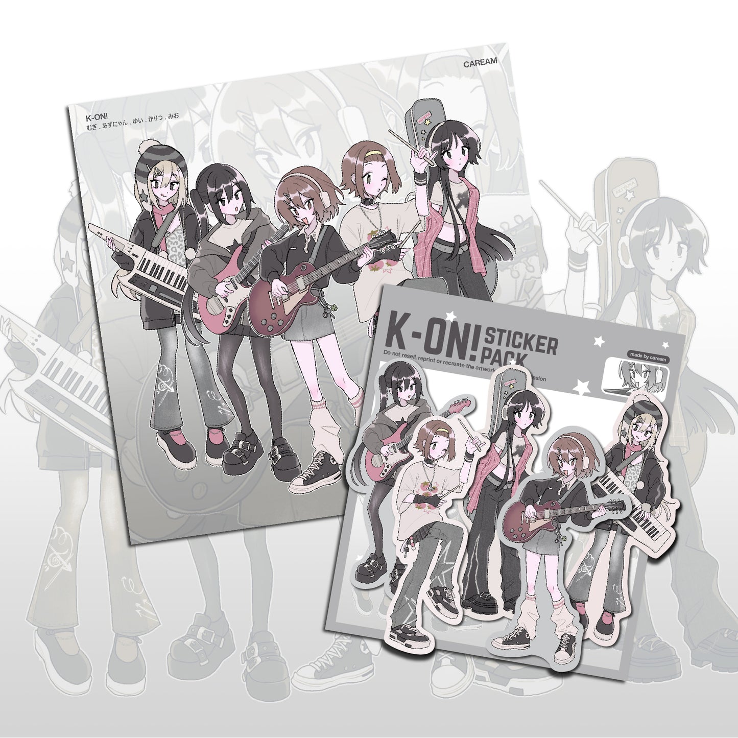 K-On! Sticker Pack